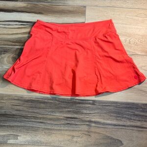 Lilly Pulitzer Vibrant Coral Mini Skirt
